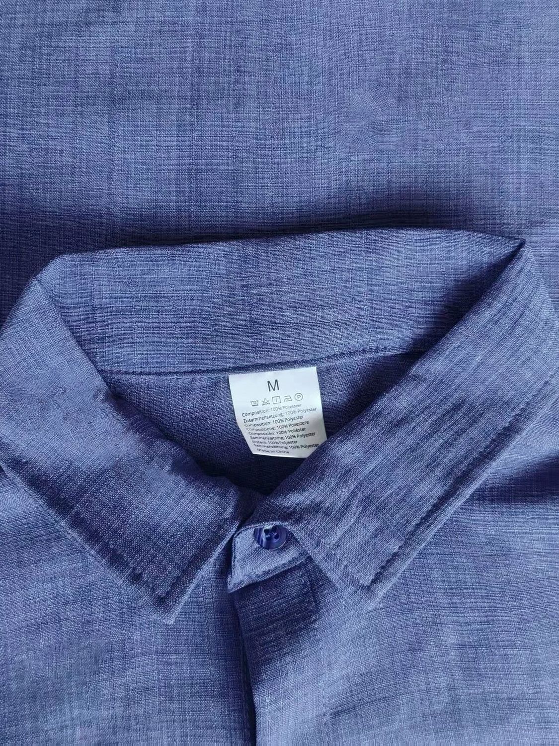 New Summer Plus Size Lapel Shirt, Solid Color Cardigan Style Comfortable Breathable Blouse
