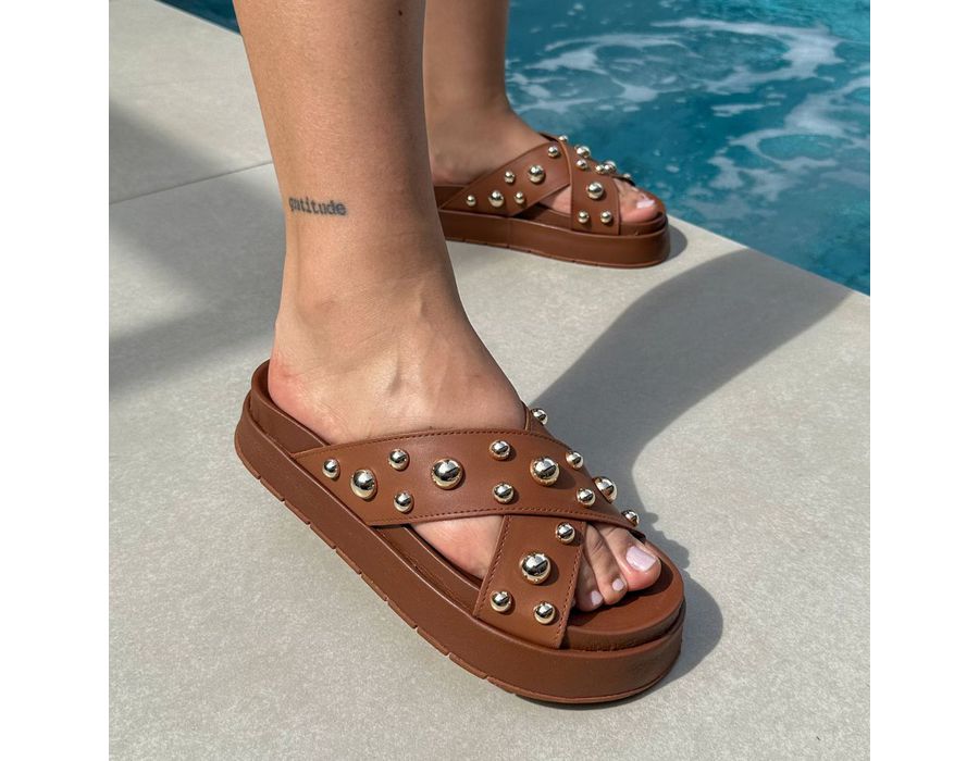 Flatform Helena Caramelo | KUENTO SHOES