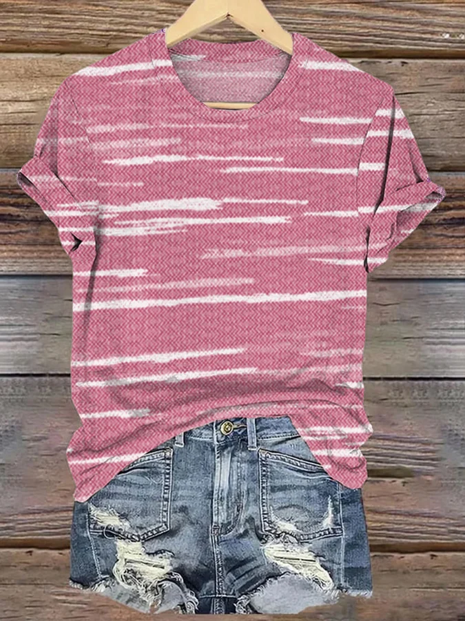 Women'S Round Neck T-Shirt